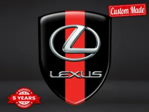 Lexus Sticker Porte Auto Résistant Limité Qualité